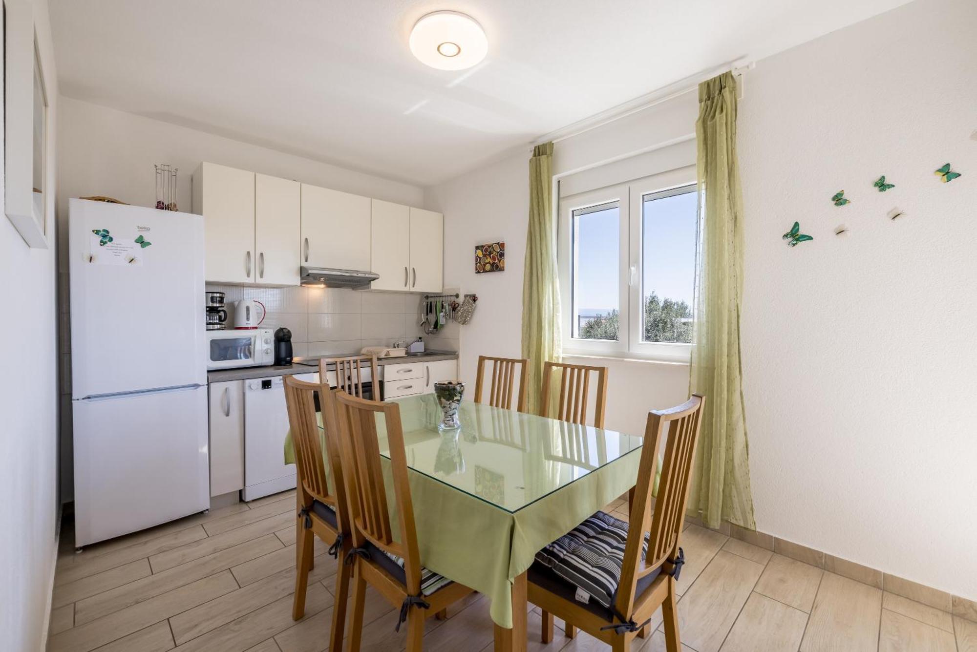 טרוגיר Apart Sa Terasom 250M Od Plaze,Parking,Wi Fi,Rostilj מראה חיצוני תמונה